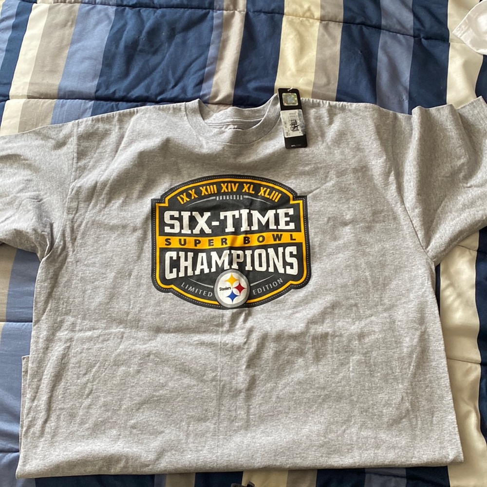 Brand new Steelers super bowl shirt size XL